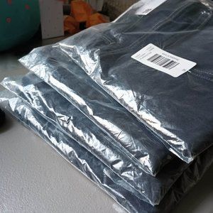 4 Pairs of NWT Lane Bryant Navy Blue Denim Signature Fit Bermuda Shorts Sz 18